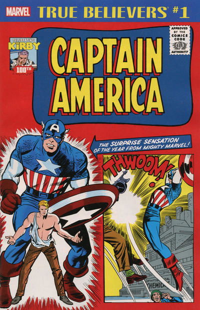 TRUE BELIEVERS: KIRBY 100th CAPTAIN AMERICA