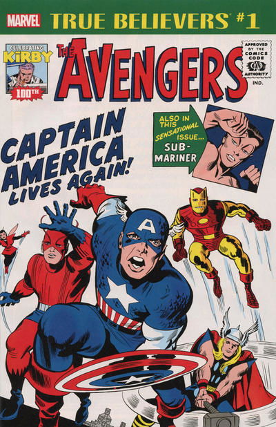 TRUE BELIEVERS: CAPTAIN AMERICA LIVES AGAIN