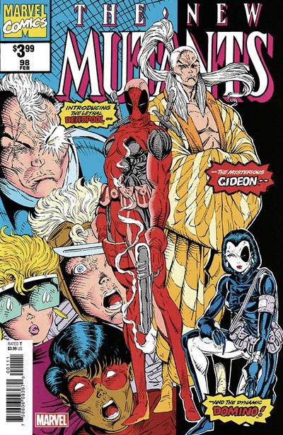 NEW MUTANTS # 98 FACSIMILE EDITION