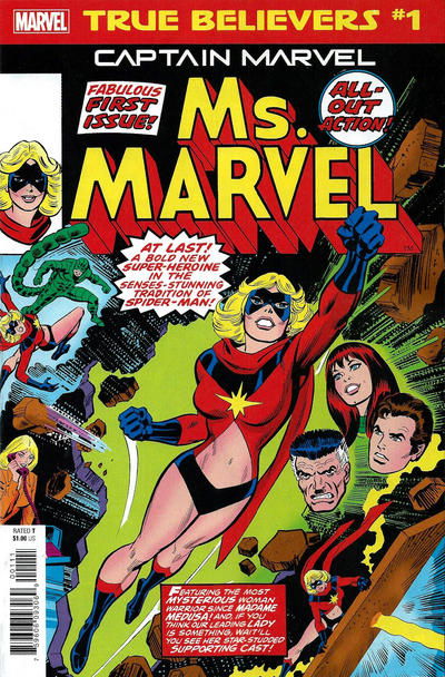 TRUE BELIEVERS: CAPTAIN MARVEL MS MARVEL