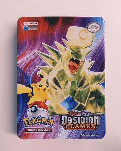 POKEMON OBSIDIAN FLAMES TIN