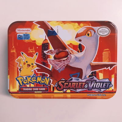 POKEMON SCARLET & VIOLET TIN