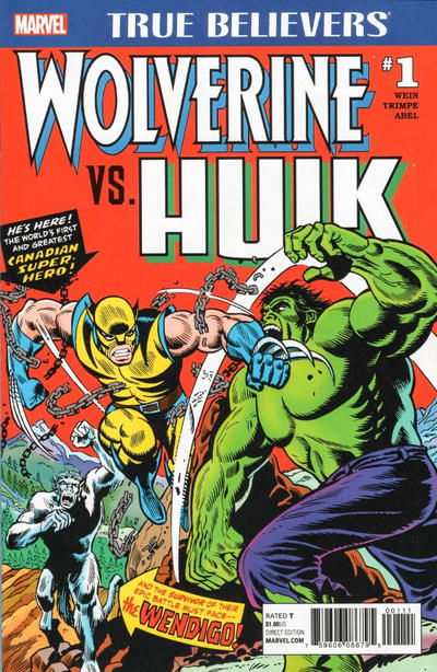 TRUE BELIEVERS: WOLVERINE VS HULK