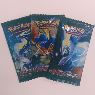 POKEMON ESCARLATA Y PURPURA SOBRE