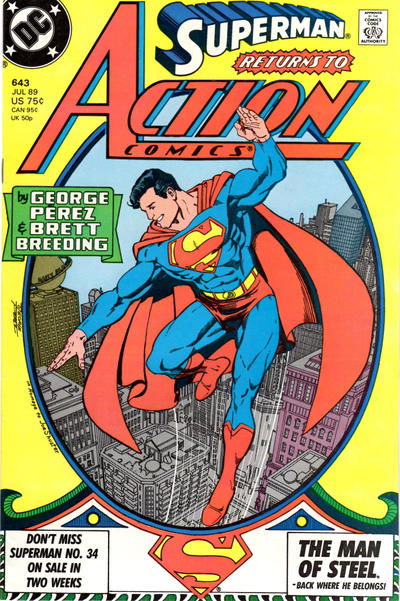 ACTION COMICS # 643