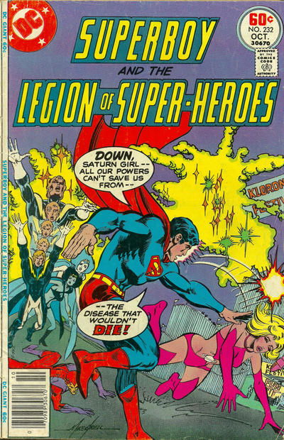 SUPERBOY AND THE LEGION OF SUPER HEROES # 232