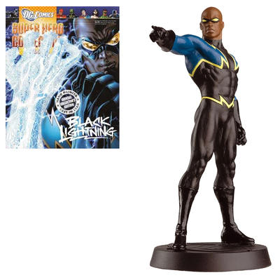 DC SUPER HERO FIGURINE BLACK LIGHTNING (Ed Limitada Plomo)