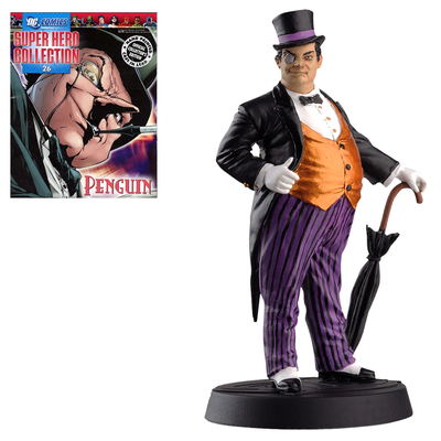 DC SUPER HERO FIGURINE PENGUIN (Ed Limitada Plomo)