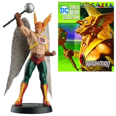 DC SUPER HERO FIGURINE HAWKMAN (Ed Limitada Plomo)