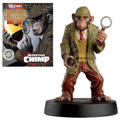 DC SUPER HERO FIGURINE DETECTIVE CHIMP (Ed Limitada Plomo)