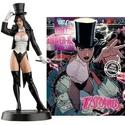 DC SUPER HERO FIGURINE ZATANNA (Ed Limitada Plomo)