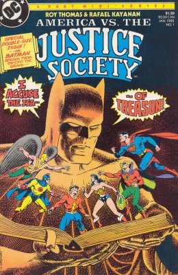 AMERICA VS THE JUSTICE SOCIETY # 1