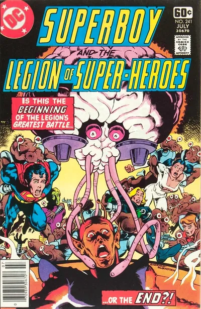 SUPERBOY AND THE LEGION OF SUPER HEROES # 241
