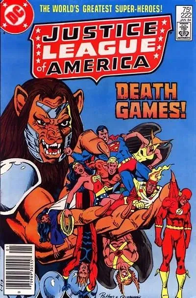 JUSTICE LEAGUE OF AMERICA # 222