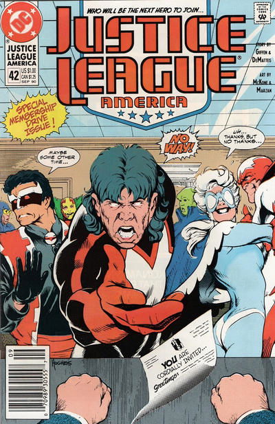 JUSTICE LEAGUE AMERICA # 42