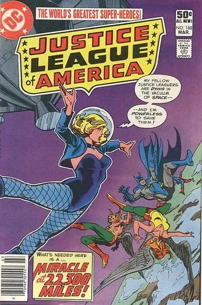 JUSTICE LEAGUE OF AMERICA # 188
