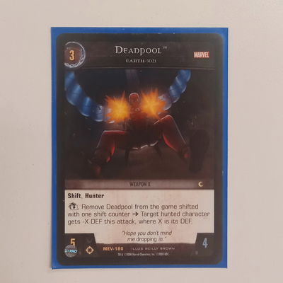 DEADPOOL Vs System Upper Deck