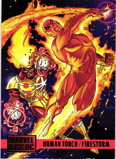 MARVEL VERSUS DC 1994: HUMAN TORCH & FIRESTORM