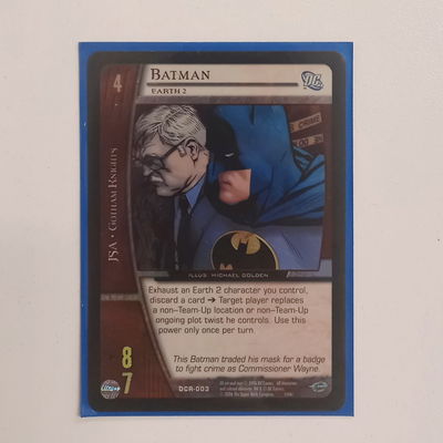 BATMAN Vs System Upper Deck