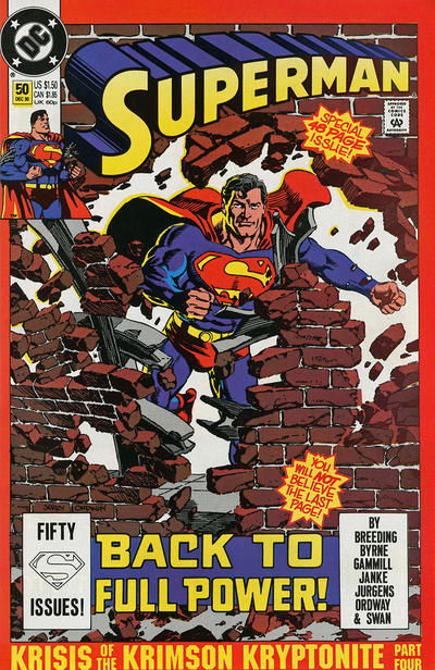 SUPERMAN (1987) # 50