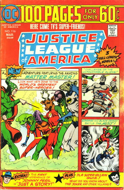 JUSTICE LEAGUE OF AMERICA # 116