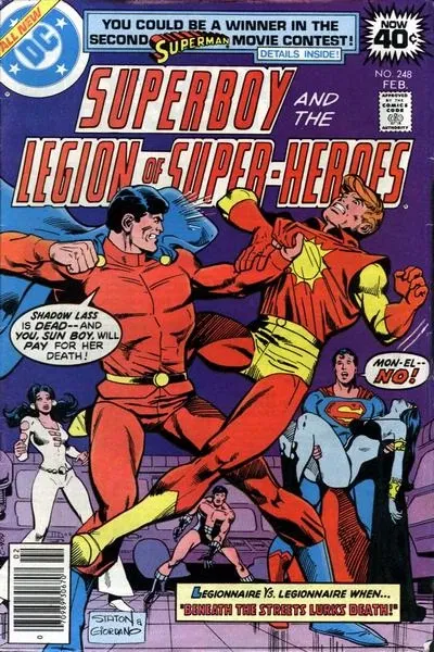 THE LEGION OF SUPER HEROES # 248