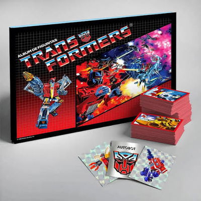 TRANSFORMERS ALBUM DE FIGURITAS