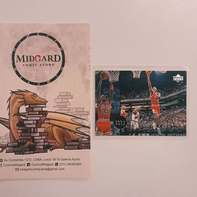 MICHAEL JORDAN Upper Deck 1995 Insert MJ