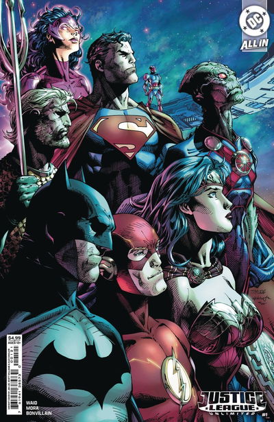JUSTICE LEAGUE UNLIMITED # 1 Variant Cvr
