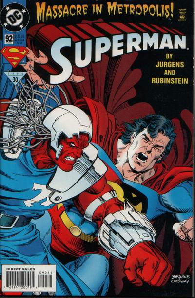 SUPERMAN (1987) # 92 