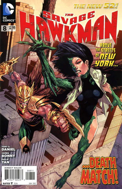 SAVAGE HAWKMAN # 8