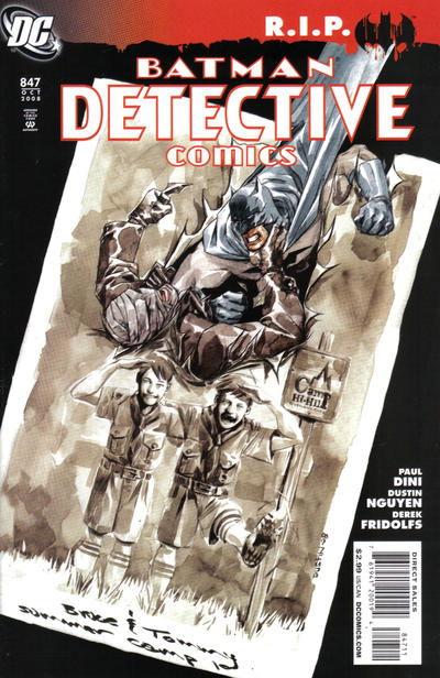 DETECTIVE COMICS # 847