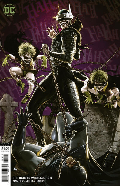 THE BATMAN WHO LAUGHS # 4 Variant Cvr