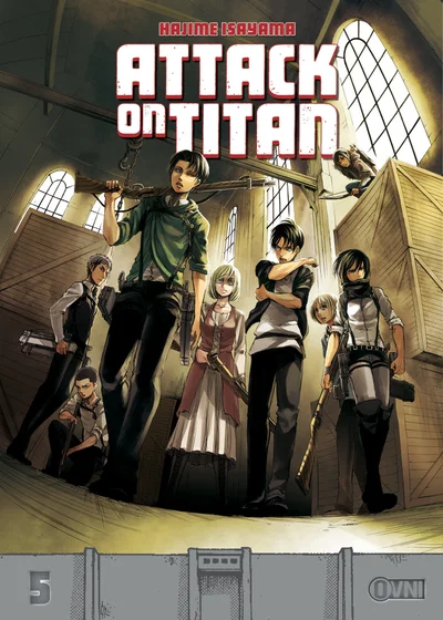 ATTACK ON TITAN EDICION DELUXE Tomo 5 Ovni Press