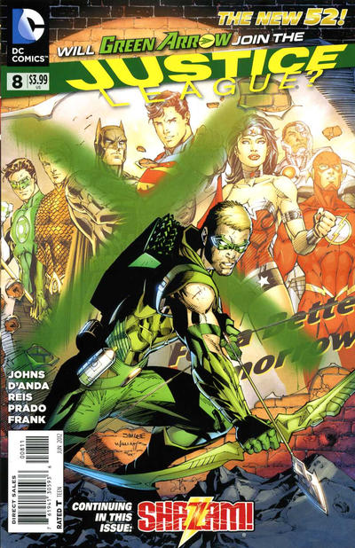 JUSTICE LEAGUE (2011) # 8