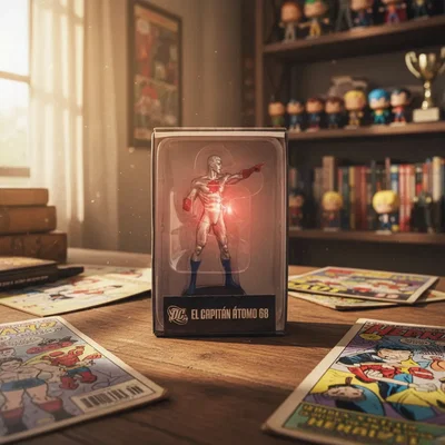 DC SUPER HERO FIGURINE CAPTAIN ATOM (Ed Limitada Plomo)