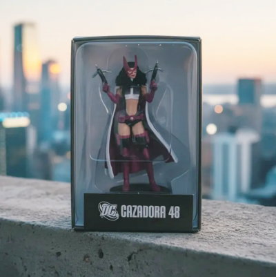 DC SUPER HERO FIGURINE HUNTRESS (Ed Limitada Plomo)