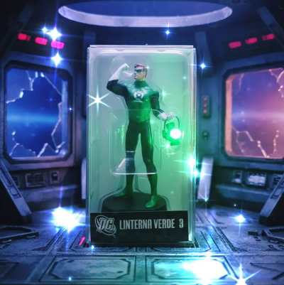 DC SUPER HERO FIGURINE GL HAL JORDAN (Ed Limitada Plomo)