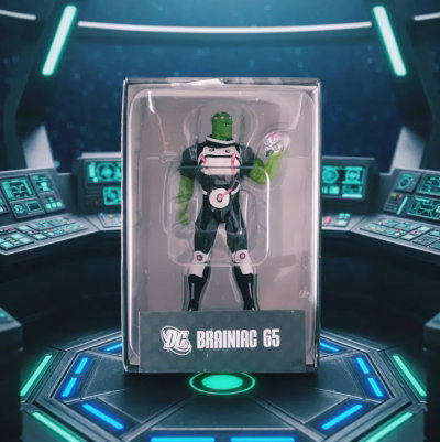 DC SUPER HERO FIGURINE BRAINIAC (Ed Limitada Plomo)