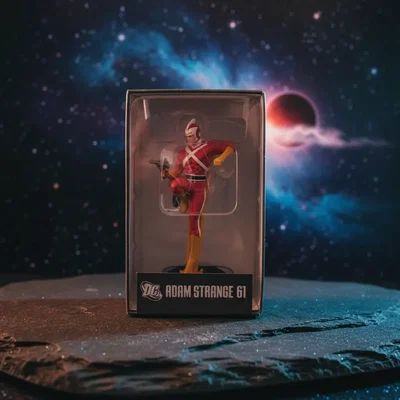 DC SUPER HERO FIGURINE ADAM STRANGE (Ed Limitada Plomo)