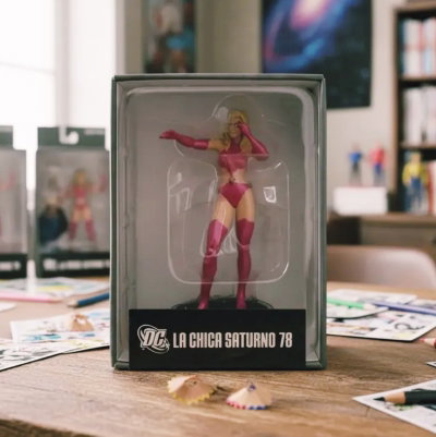 DC SUPER HERO FIGURINE SATURN GIRL (Ed Limitada Plomo)