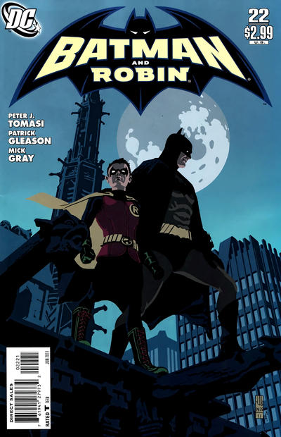 BATMAN AND ROBIN (2009) # 22 Variant Cvr