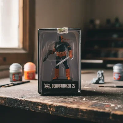 DC SUPER HERO FIGURINE DEATHSTROKE (Ed Limitada Plomo)