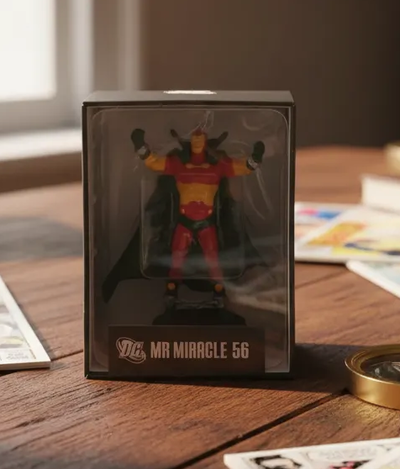 DC SUPER HERO FIGURINE MR MIRACLE (Ed Limitada Plomo)