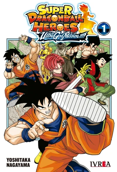 SUPER DRAGON BALL HEROES: ULTRA GOD MISSION Tomo 1 Ivrea
