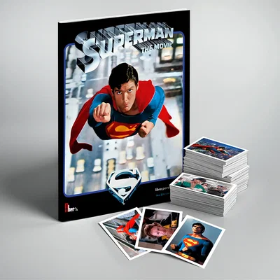 SUPERMAN LA PELICULA ALBUM DE FIGURITAS