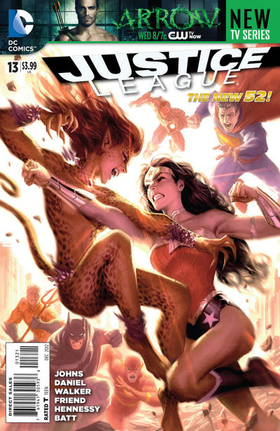 JUSTICE LEAGUE (2011) # 13 Variant Cvr