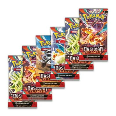 POKEMON SCARLET & VIOLET: OBSIDIAN FLAMES BOOSTER PACK