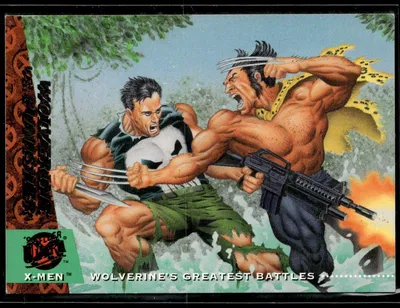 MARVEL X-MEN 1994: WOLVERINE VS PUNISHER