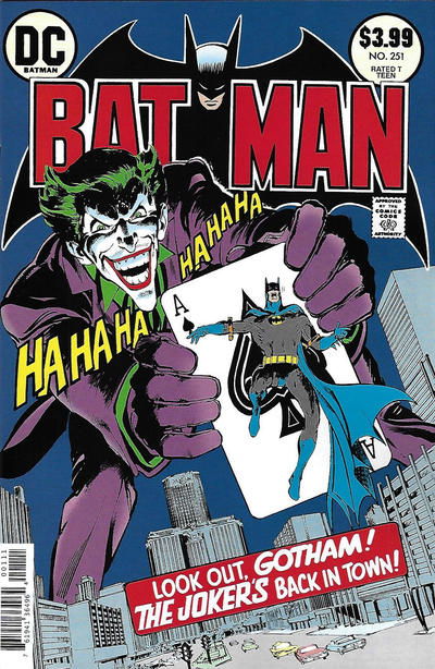 BATMAN # 251 FACSIMILE EDITION